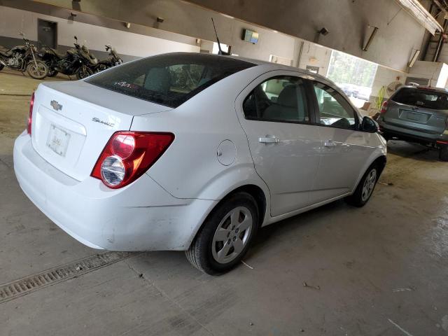 1G1JA5SH3D4181278 - 2013 CHEVROLET SONIC LS WHITE photo 3