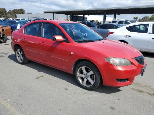 JM1BK32FX51276127 - 2005 MAZDA 3 I RED photo 4