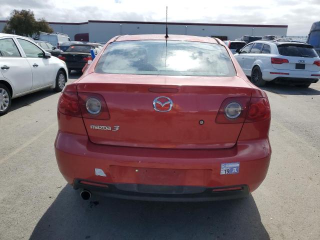 JM1BK32FX51276127 - 2005 MAZDA 3 I RED photo 6