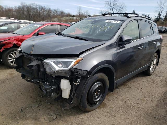 JTMRFREVXJD230606 - 2018 TOYOTA RAV4 ADVENTURE GRAY photo 1