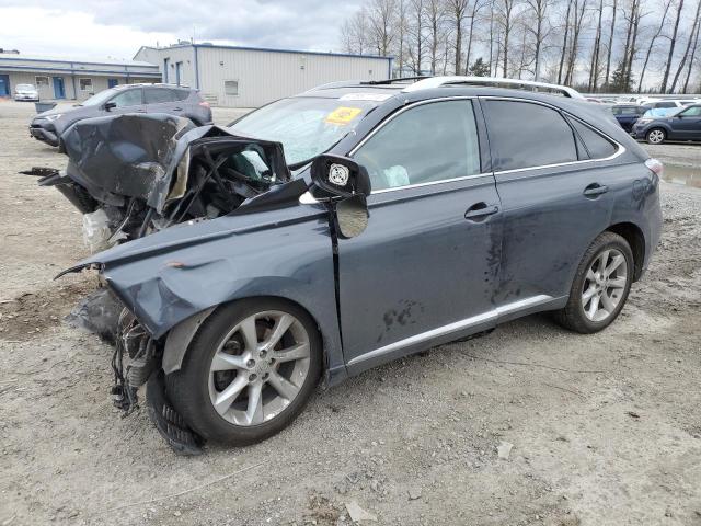 2T2BK1BA4AC046061 - 2010 LEXUS RX 350 GRAY photo 1