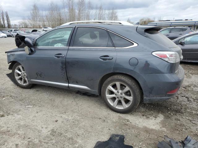 2T2BK1BA4AC046061 - 2010 LEXUS RX 350 GRAY photo 2