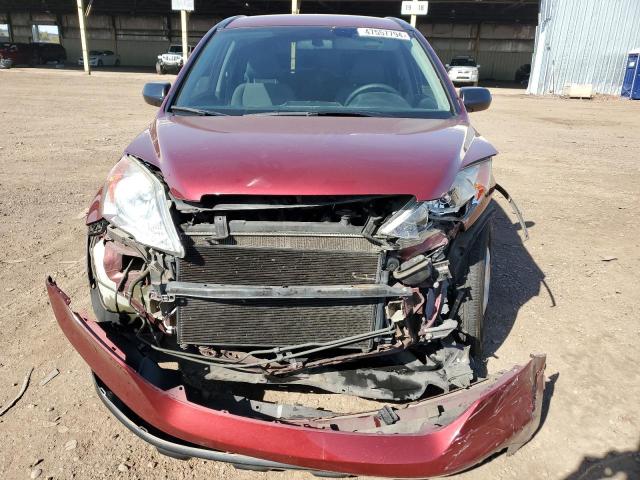 5J6RE38358L010861 - 2008 HONDA CR-V LX RED photo 5