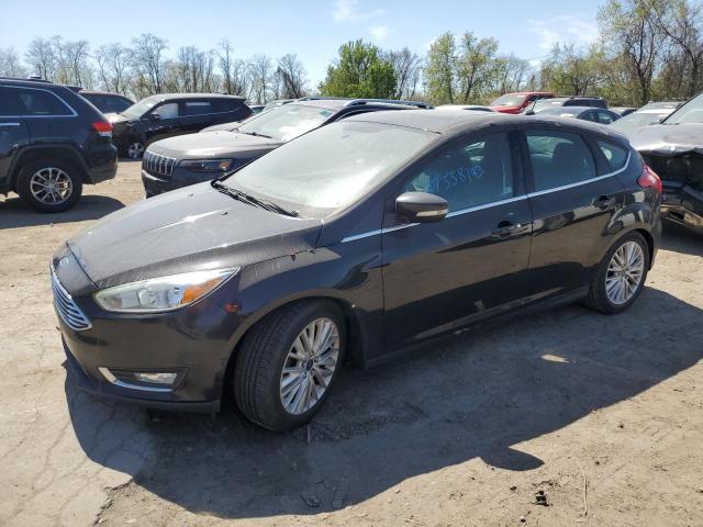 1FADP3N2XFL322389 - 2015 FORD FOCUS TITANIUM BLACK photo 1