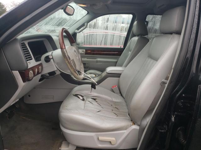 5LMEU88H75ZJ10882 - 2005 LINCOLN AVIATOR შავი ფოტო 7