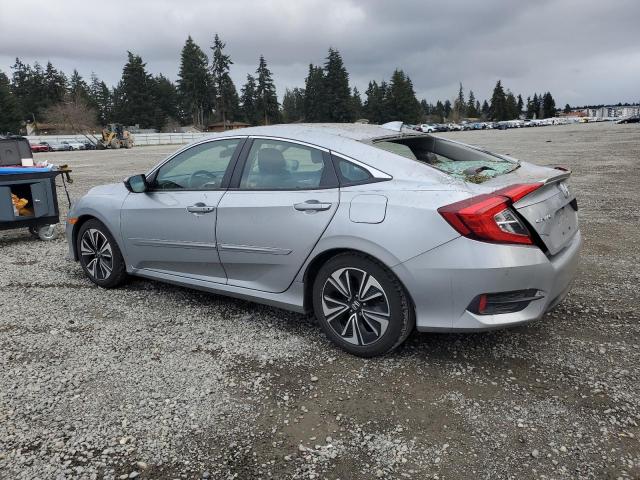 2HGFC1F77HH658290 - 2017 HONDA CIVIC EXL SILVER photo 2