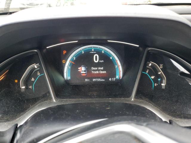 2HGFC1F77HH658290 - 2017 HONDA CIVIC EXL SILVER photo 9