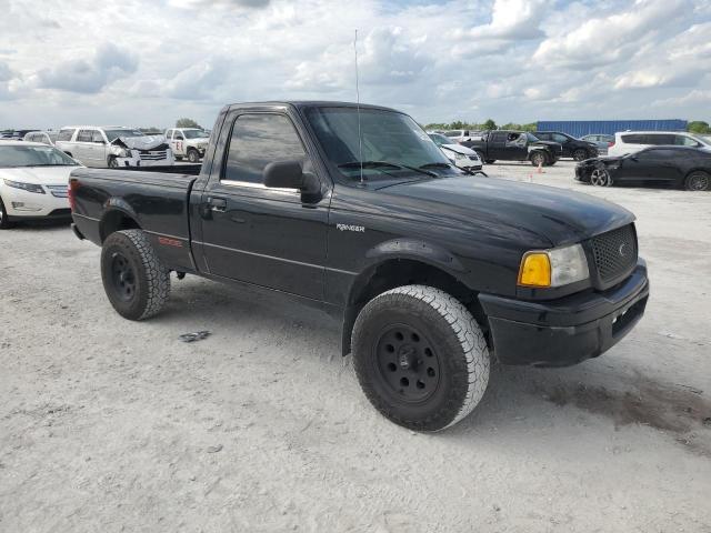 1FTYR10U12PA88164 - 2002 FORD RANGER BLACK photo 4