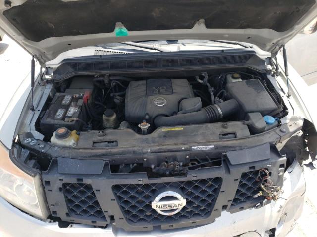 5N1BA0ND5AN618495 - 2010 NISSAN ARMADA SE SILVER photo 7