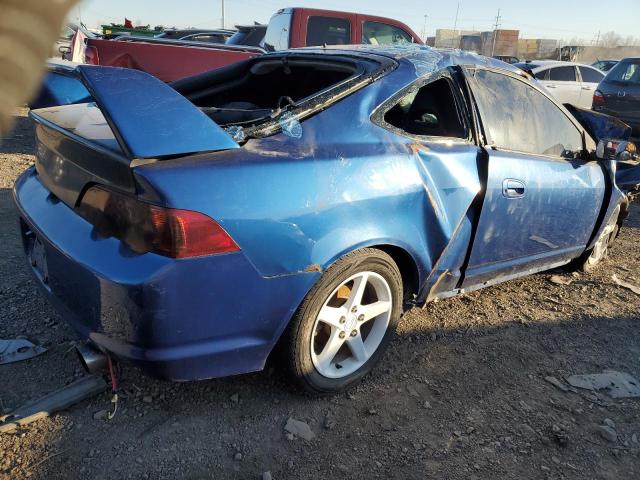 JH4DC53092C039834 - 2002 ACURA RSX TYPE-S BLUE photo 3