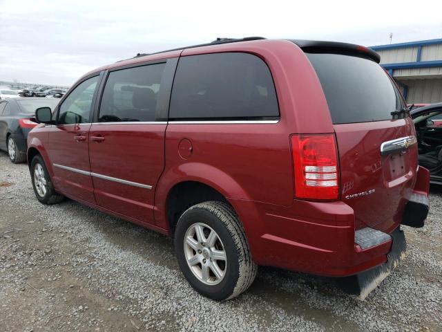 2A4RR5D1XAR315564 - 2010 CHRYSLER TOWN & COU TOURING 勃艮第红 照片 2