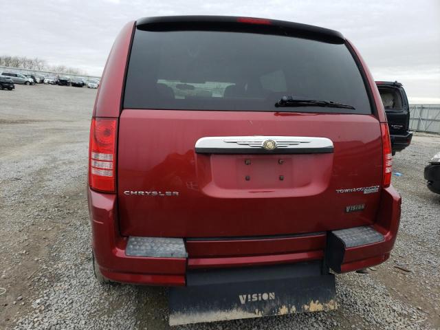 2A4RR5D1XAR315564 - 2010 CHRYSLER TOWN & COU TOURING 勃艮第红 照片 6