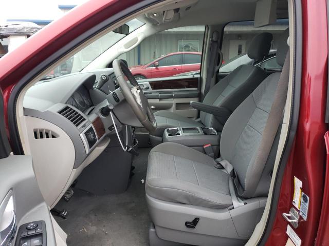 2A4RR5D1XAR315564 - 2010 CHRYSLER TOWN & COU TOURING 勃艮第红 照片 7