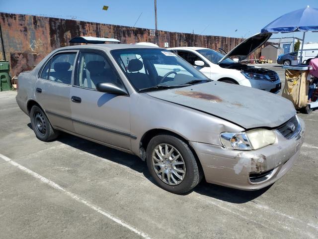 1NXBR12E81Z509658 - 2001 TOYOTA COROLLA CE TAN photo 4