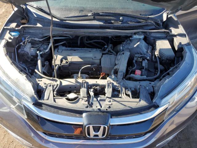 2HKRM4H5XFH689396 - 2015 HONDA CR-V EX GRAY photo 11