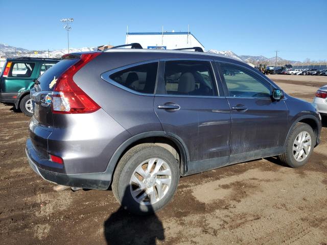 2HKRM4H5XFH689396 - 2015 HONDA CR-V EX GRAY photo 3