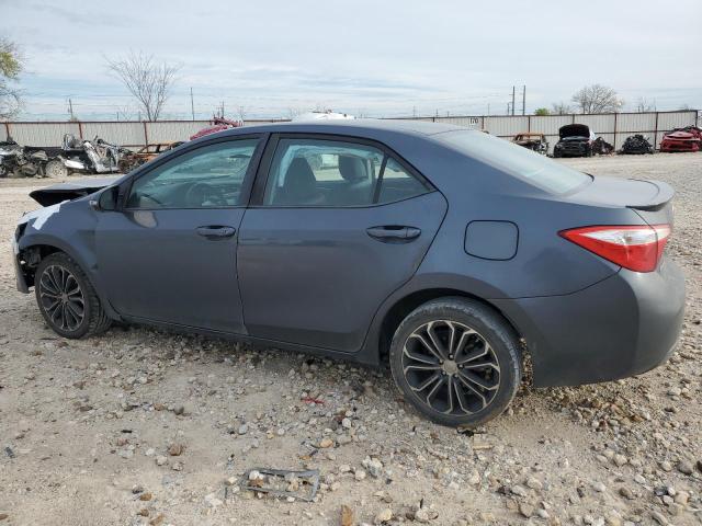 5YFBURHEXFP205082 - 2015 TOYOTA COROLLA L GRAY photo 2