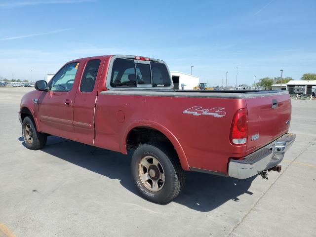 1FTRX18L12KB25930 - 2002 FORD F150 RED photo 2