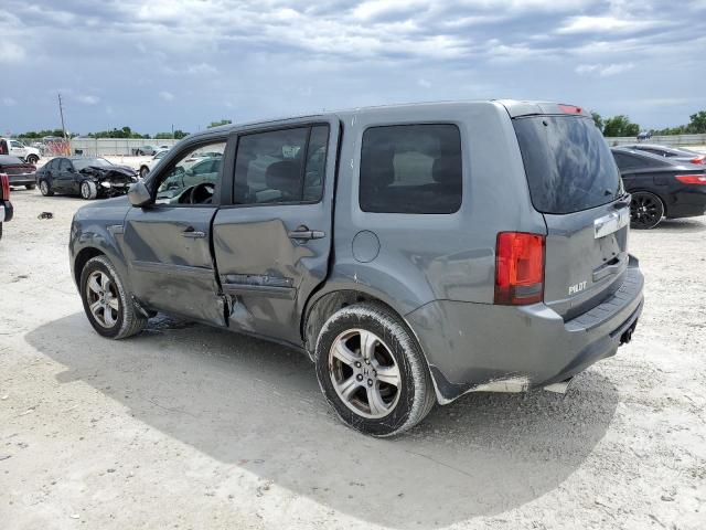 5FNYF3H43DB011401 - 2013 HONDA PILOT EX GRAY photo 2