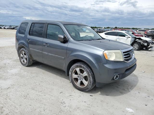 5FNYF3H43DB011401 - 2013 HONDA PILOT EX GRAY photo 4