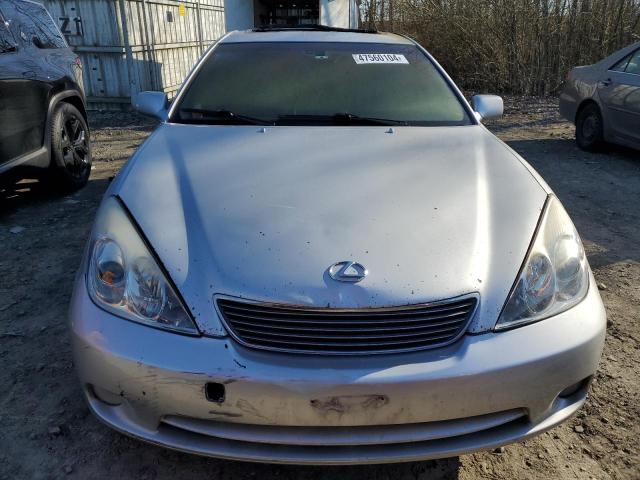 JTHBA30G165147099 - 2006 LEXUS ES 330 SILVER photo 5