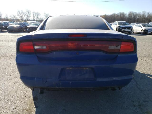 2B3CL1CT7BH591332 - 2011 DODGE CHARGER POLICE BLUE photo 6