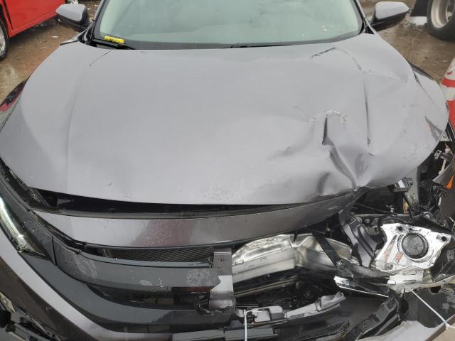 19XFC1F7XLE000983 - 2020 HONDA CIVIC EXL GRAY photo 11