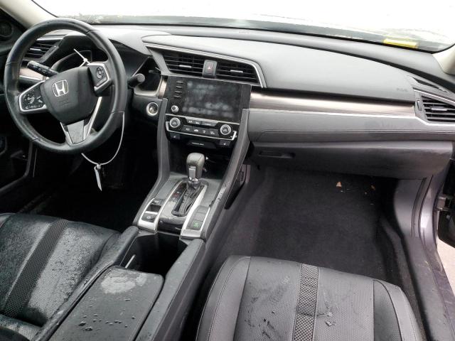 19XFC1F7XLE000983 - 2020 HONDA CIVIC EXL GRAY photo 8