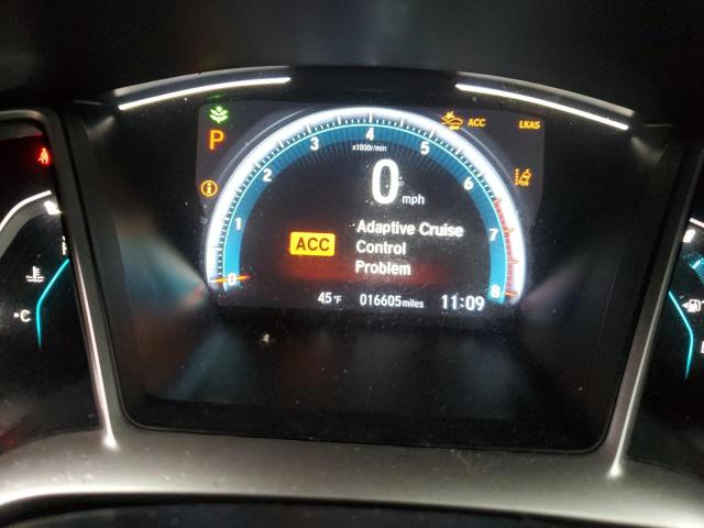 19XFC1F7XLE000983 - 2020 HONDA CIVIC EXL GRAY photo 9