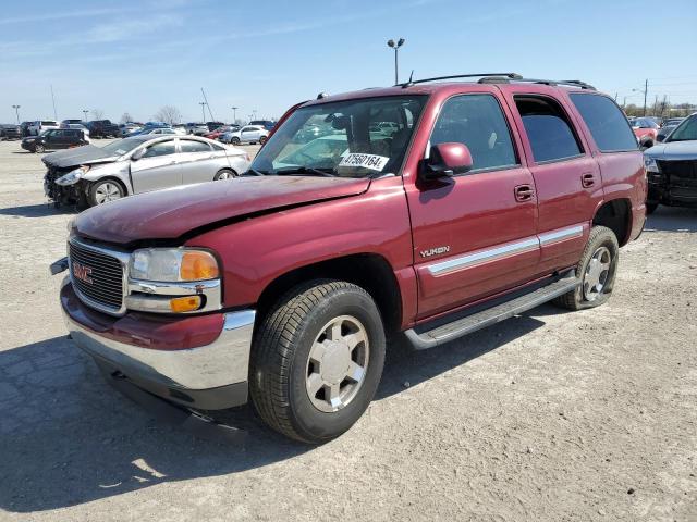 1GKEK13T75J205395 - 2005 GMC YUKON RED photo 1