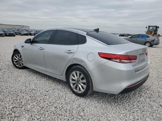 5XXGU4L39GG111994 - 2016 KIA OPTIMA EX SILVER photo 2