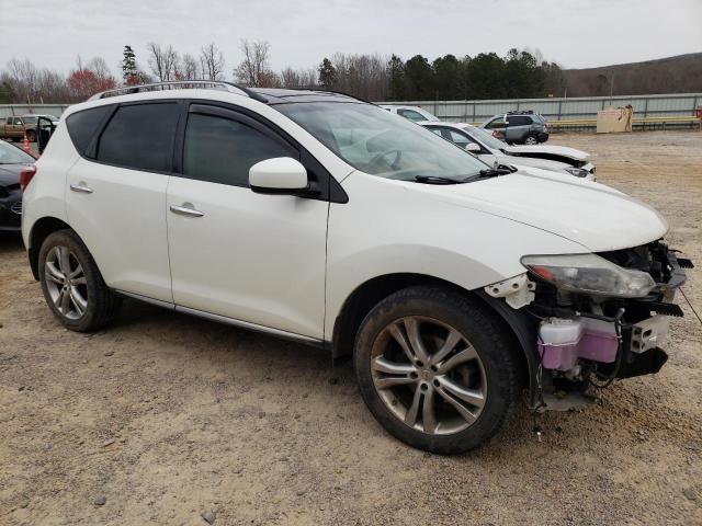 JN8AZ1MW7BW157592 - 2011 NISSAN MURANO S WHITE photo 4