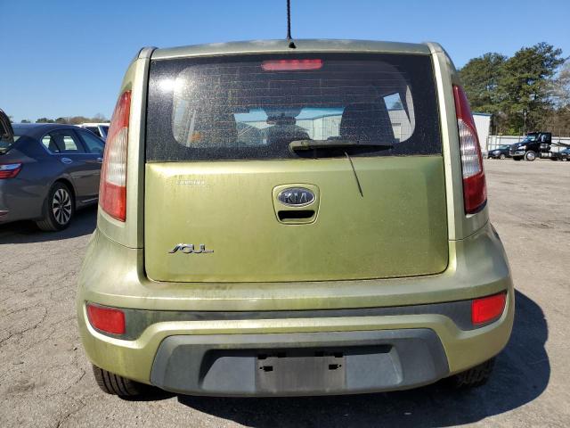 KNDJT2A51C7444534 - 2012 KIA SOUL GREEN photo 6