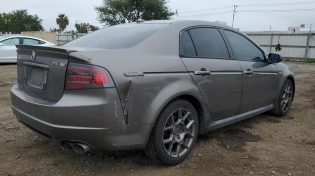 19UUA76528A015617 - 2008 ACURA TL TYPE S GRAY photo 3