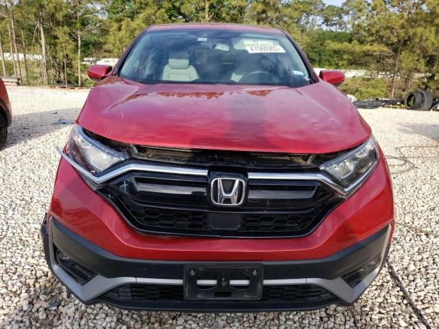 2HKRW1H89MH423688 - 2021 HONDA CR-V EXL BURGUNDY photo 5