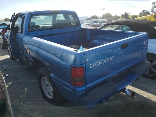 3B7HC13Y3WG147550 - 1998 DODGE RAM 1500 BLUE photo 2