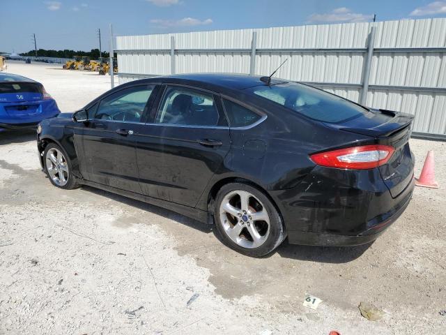 1FA6P0H7XE5360853 - 2014 FORD FUSION SE BLACK photo 2