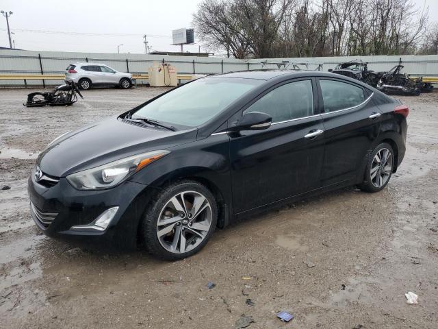 KMHDH4AE0FU433231 - 2015 HYUNDAI ELANTRA SE BLACK photo 1