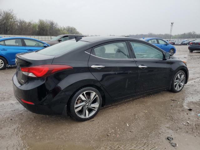 KMHDH4AE0FU433231 - 2015 HYUNDAI ELANTRA SE BLACK photo 3