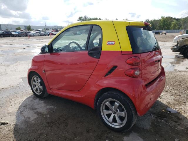 WMEEJ3BA1CK539568 - 2012 SMART FORTWO PURE RED photo 2