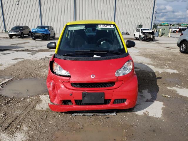 WMEEJ3BA1CK539568 - 2012 SMART FORTWO PURE RED photo 5