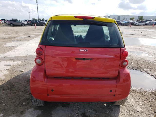 WMEEJ3BA1CK539568 - 2012 SMART FORTWO PURE RED photo 6