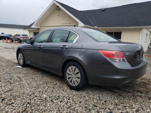 1HGCP26319A052882 - 2009 HONDA ACCORD LX GRAY photo 2