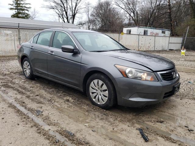 1HGCP26319A052882 - 2009 HONDA ACCORD LX GRAY photo 4