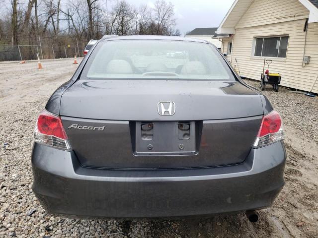 1HGCP26319A052882 - 2009 HONDA ACCORD LX GRAY photo 6