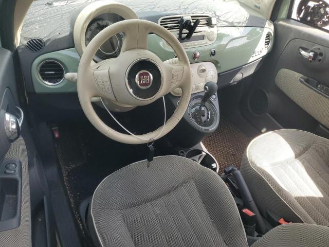 3C3CFFERXCT164681 - 2012 FIAT 500 LOUNGE GREEN photo 8