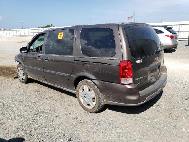 1GNDV23W18D110369 - 2008 CHEVROLET UPLANDER LS 棕色 照片 2