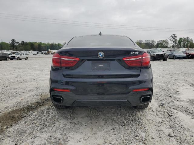 5UXKU6C58G0R33824 - 2016 BMW X6 XDRIVE50I BLACK photo 6