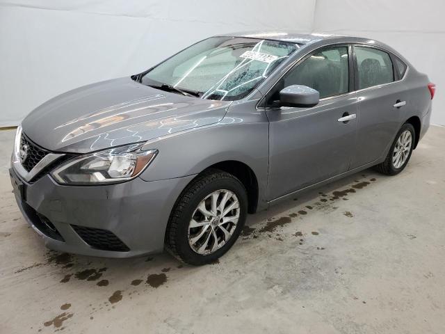 3N1AB7AP5JY228282 - 2018 NISSAN SENTRA S GRAY photo 1