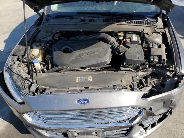 3FA6P0HR2DR296885 - 2013 FORD FUSION SE CHARCOAL photo 11